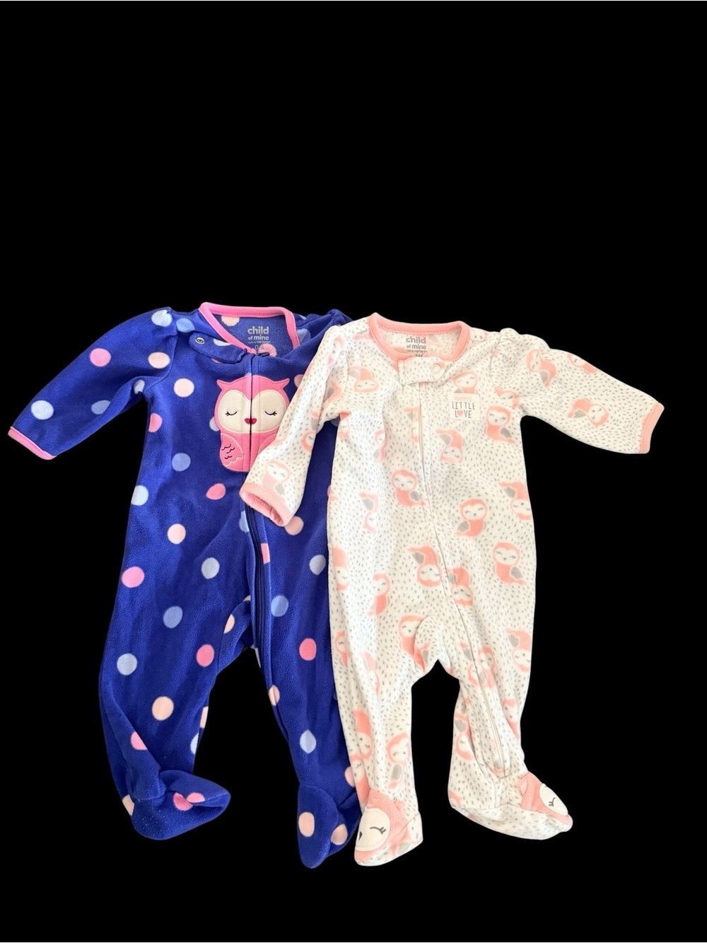 Baby girl / baby boy footies